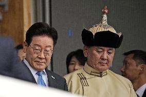 Naadam sport festival in Mongolia