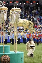 Naadam sport festival in Mongolia
