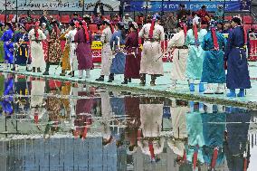 Naadam sport festival in Mongolia