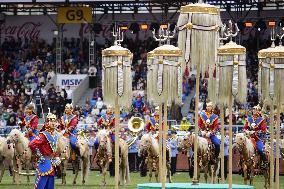 Naadam sport festival in Mongolia