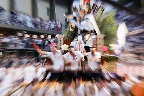 Hakata Gion Yamakasa Festival in Fukuoka