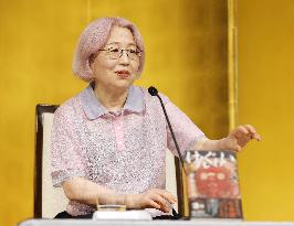 Literary award winner in Japan