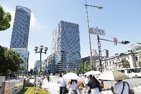 Yodoyabashi Gate Tower, which had its grand opening on July 9