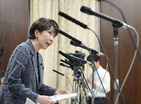 Prime Minister Takaichi at upper house committee