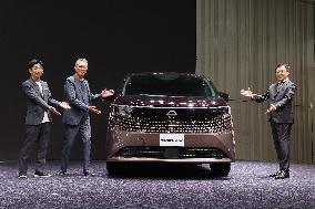Nissan Motor Co., Ltd. Event Celebrating the Launch of the New Elgrand
