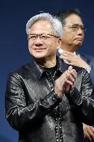 Nvidia CEO Huang in Tokyo