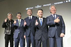 Nvidia CEO Huang in Tokyo