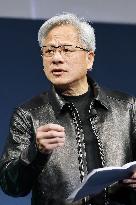 Nvidia CEO Huang in Tokyo
