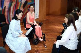 Crown Princess Kiko attends charity concert
