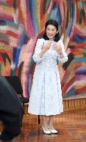 Crown Princess Kiko attends charity concert