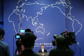 Chinese Foreign Ministry spokesman