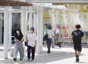 Summer heat in Japan