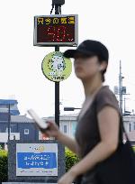 Summer heat in Japan