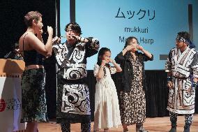 Ainu festival in New York