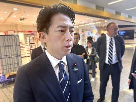 Japan defense chief meets with NATO head