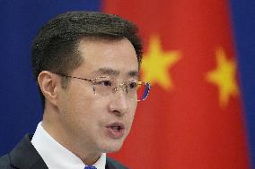 Chinese Foreign Ministry spokesman