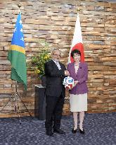 Japan-Solomon Islands summit
