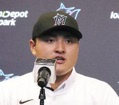 Baseball: Rintaro Sasaki joins Marlins