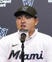 Baseball: Rintaro Sasaki joins Marlins