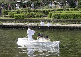 Tenjin festival in Osaka