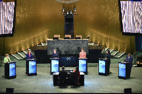 U.N. Secretary General candidates' debate