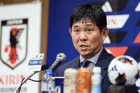 Football: Japan head coach Moriyasu