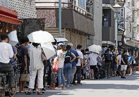 Eel-eating day in Japan