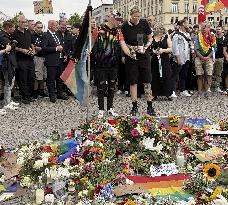Day after car crash into LGBT parade in Berlin