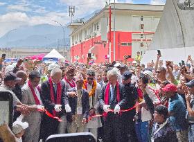 Nepal's first mountain road tunnel