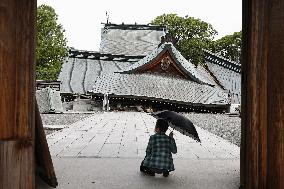Aftermath of strong earthquake in Kumamoto