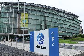 Exterior, Logo, and Signboard of the National Museum of Emerging Science and Innovation