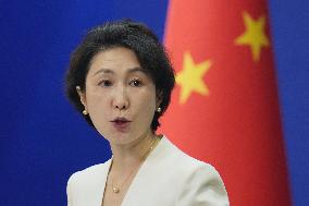 Chinese Foreign Ministry spokeswoman