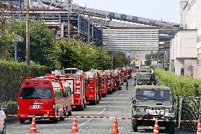 Aftermath of strong earthquake in Kumamoto