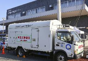 Aftermath of strong earthquake in Kumamoto