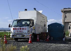 Aftermath of strong earthquake in Kumamoto