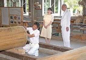 Princess Aiko visits Mie Pref.