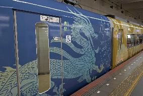 Train featuring World Heritage-listed ancient sites