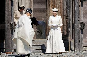 Princess Aiko visits Ise Jingu shrine