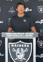 American Football: Raiders' Matsuzawa