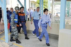 Japan PM Takaichi visits quake-hit Kumamoto