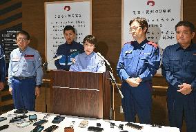 Japan PM Takaichi visits quake-hit Kumamoto