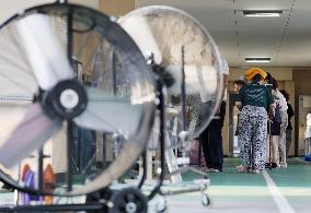 Aftermath of strong earthquake in Kumamoto