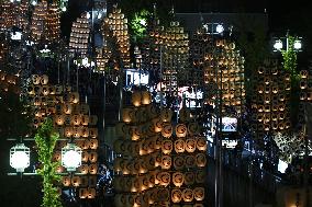 Kanto Festival in northeastern Japan