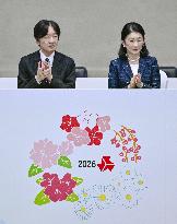 Japan crown prince at high school sports event in Shiga