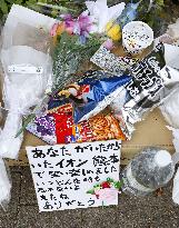 Aftermath of strong earthquake in Kumamoto