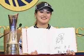 Golf: Women's British Open winner Kuwaki
