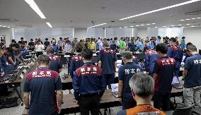 Aftermath of strong earthquake in Kumamoto