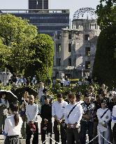 81st anniversary of U.S. atomic bombing of Hiroshima