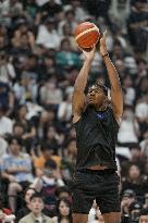 Hachimura at basketball event in Kobe