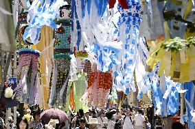 Tanabata festival in Sendai